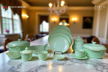 Opal Dinner Set - 72 Green