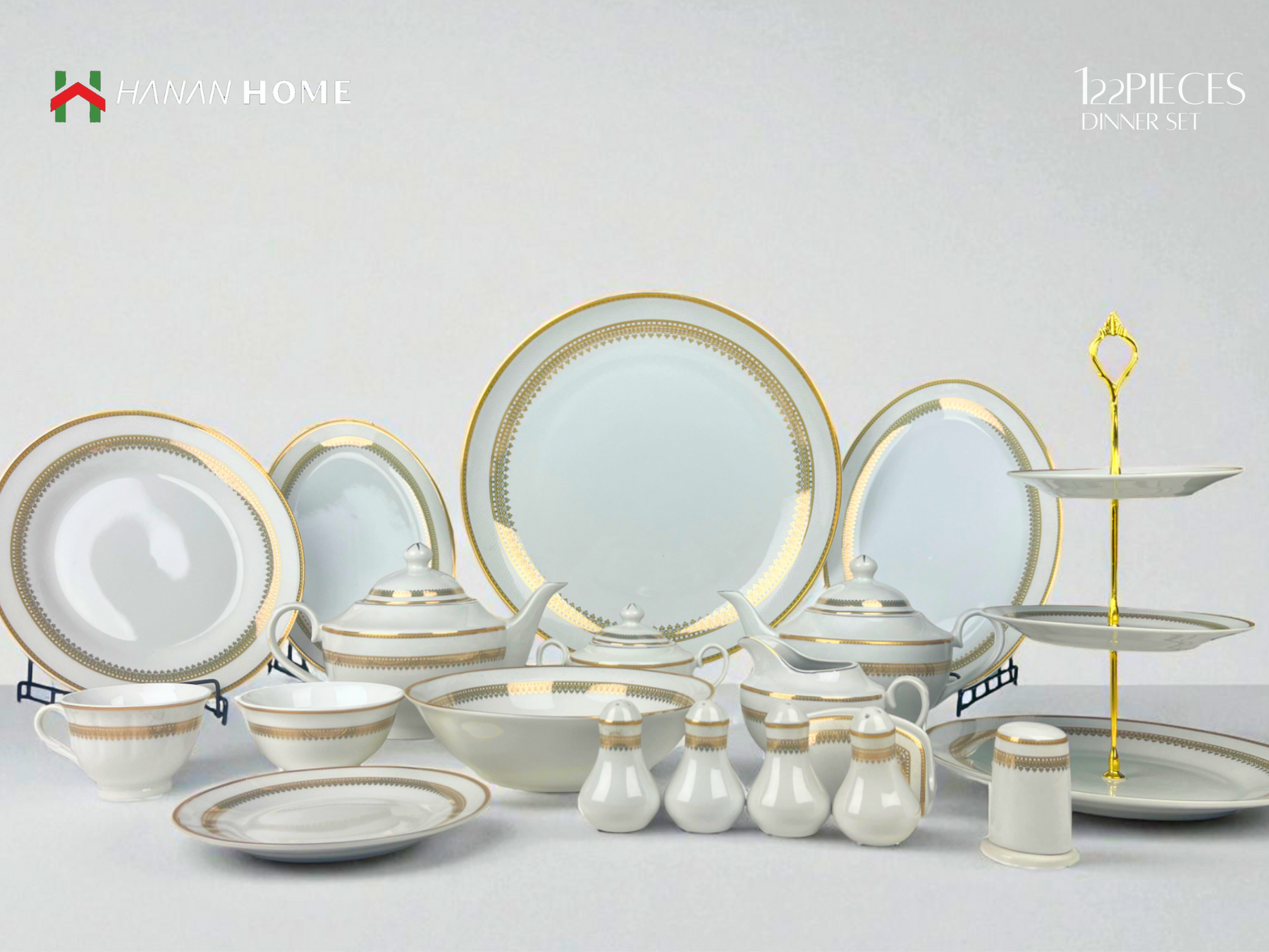 Dinner Set 122- Cp-57