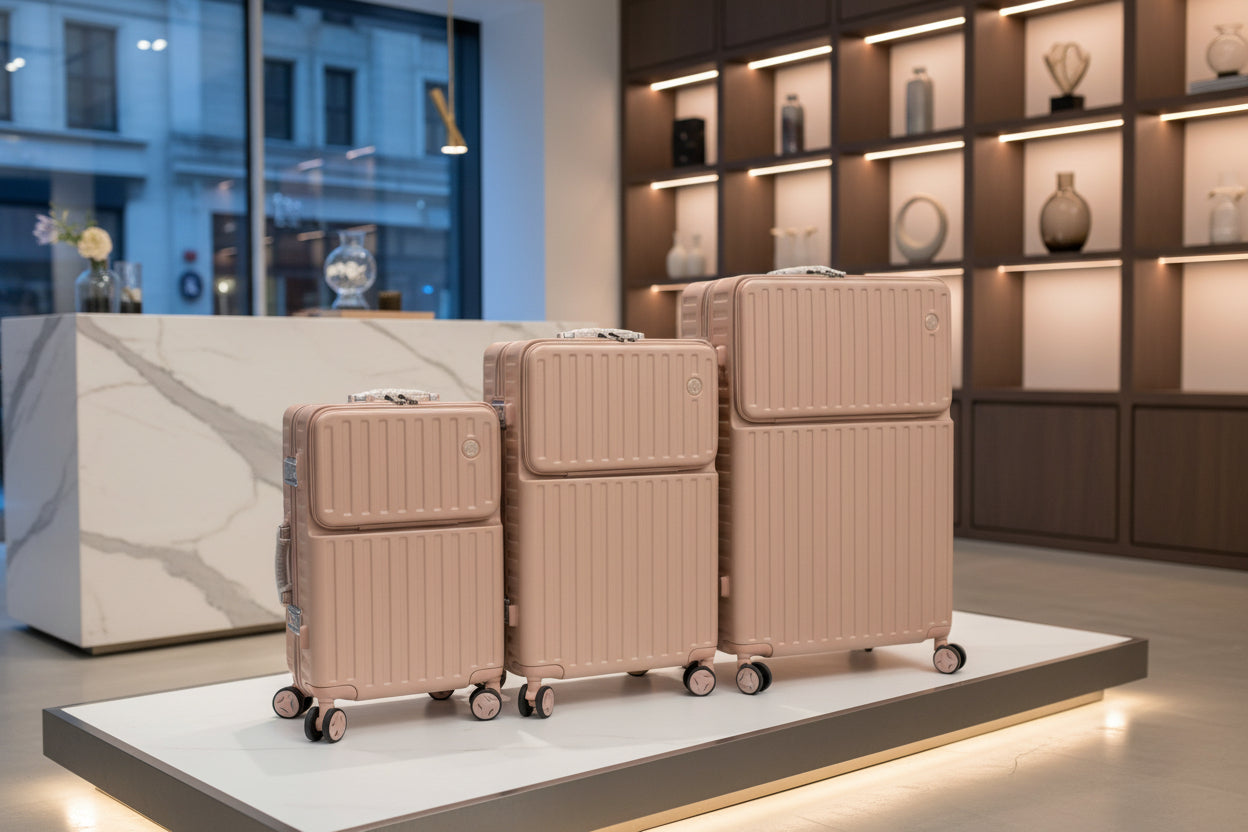 Travel Luggage - 8018 - ABS+PC
