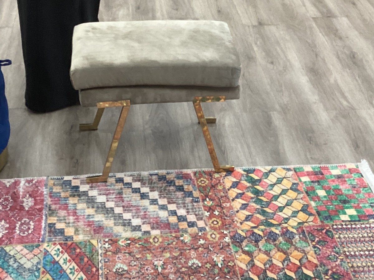 Ottoman chair brown
