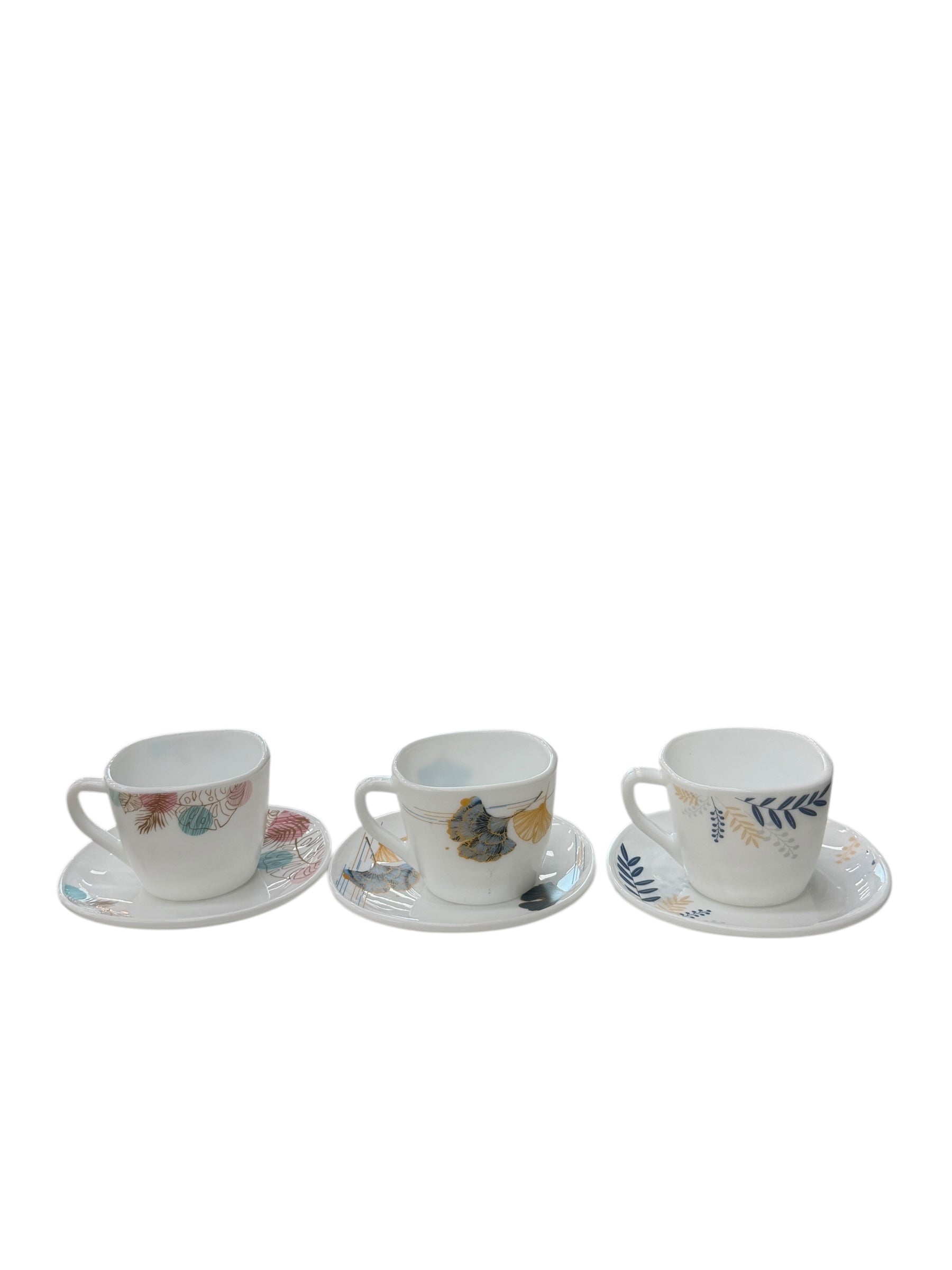 cup & saucer Set - 220CC-12pcs