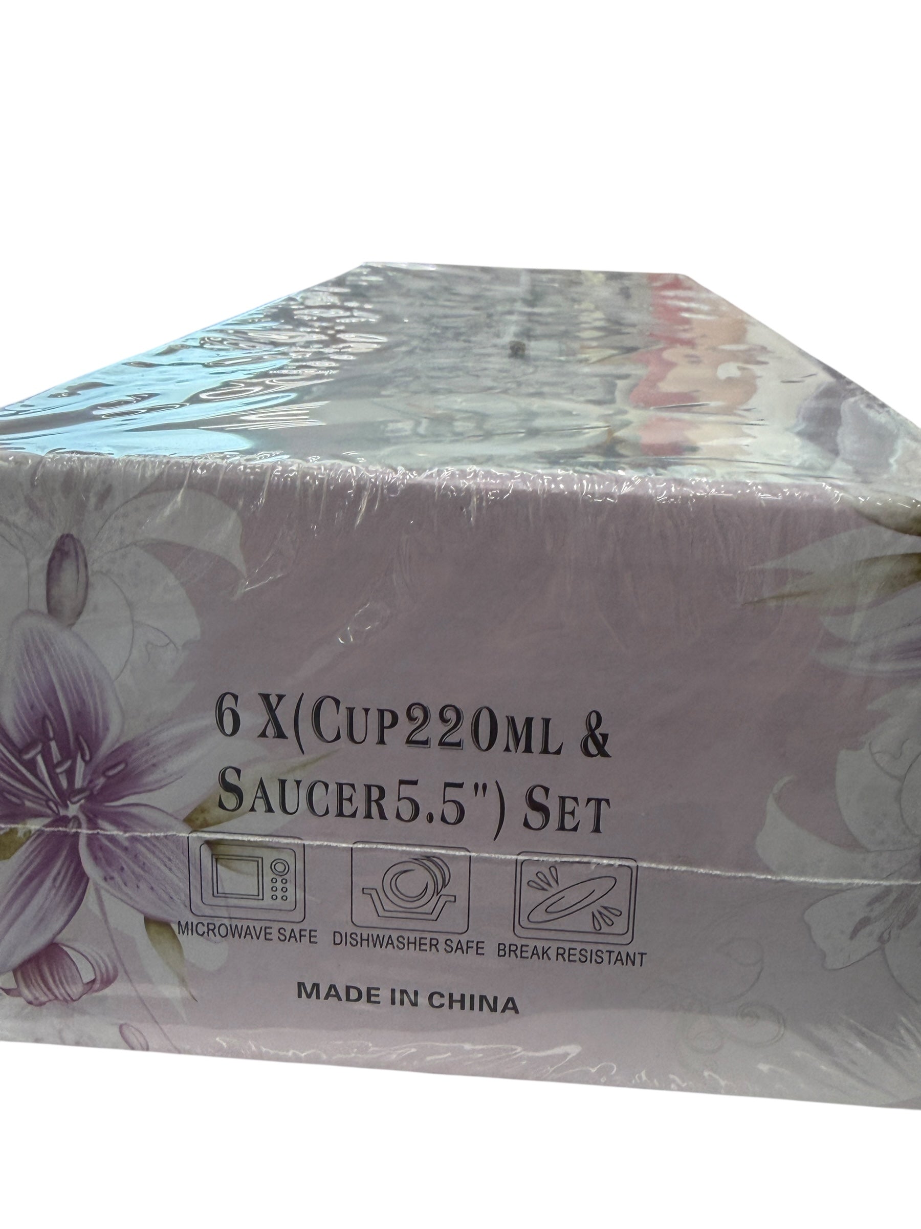 cup & saucer Set - 220CC-12pcs