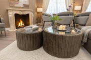 round table brown